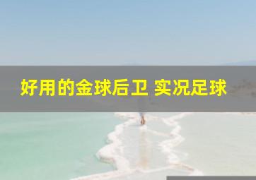 好用的金球后卫 实况足球